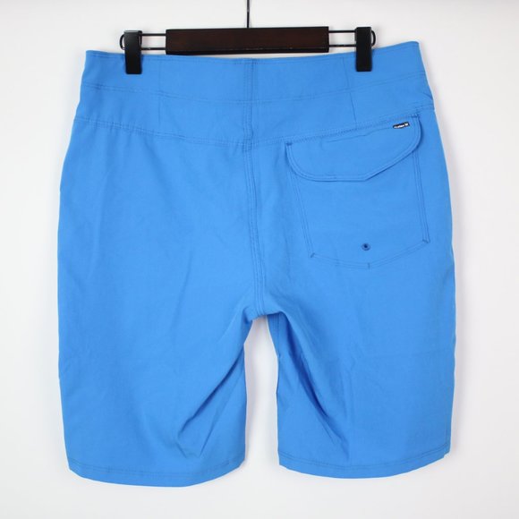 Hurley Mens 28" Solid Block Type Logo Swim Boardshorts - Picture 2 of 4